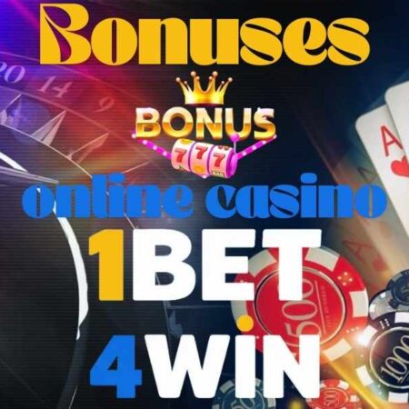 Bónus e promoções no casino online e casa de apostas 1bet4win